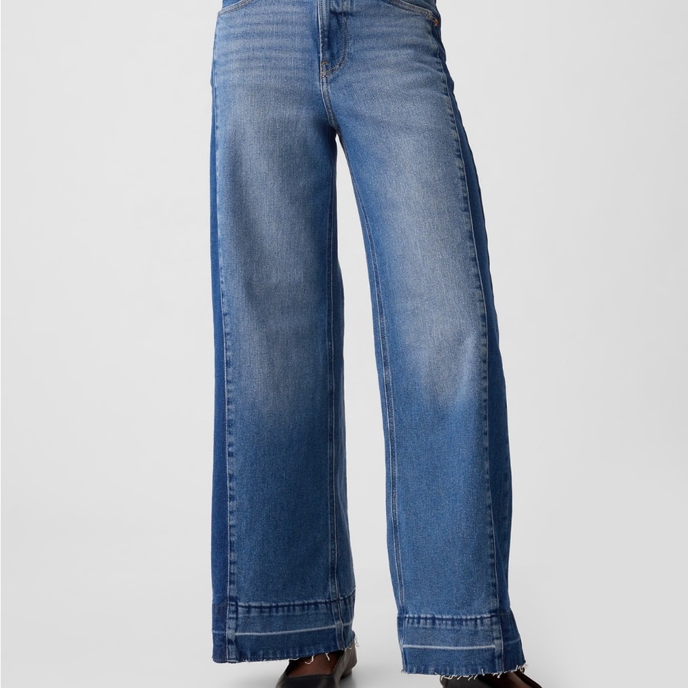 GAP Blue Flare Wide Leg Jeans NWT